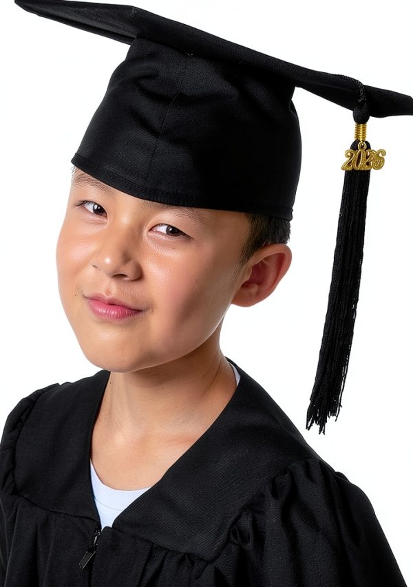 GraduatePro Preschool Graduation Gown Cap Set Polyester-2