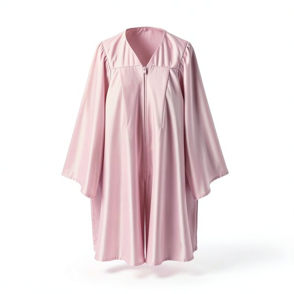 Cozypower Kids Graduation Set Pink Gown Cap Stole Diploma-1