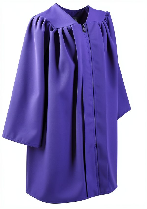 GraduatePro Kids Graduation Gown Set Matte Polyester Cap-0