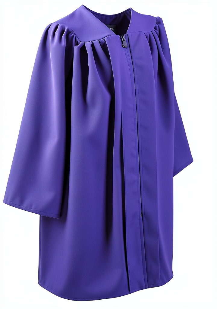 GraduatePro Kids Graduation Gown Set in Royal color on a child