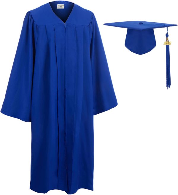 GradClassical Graduation Gown Set Breathable Polyester 2026-0