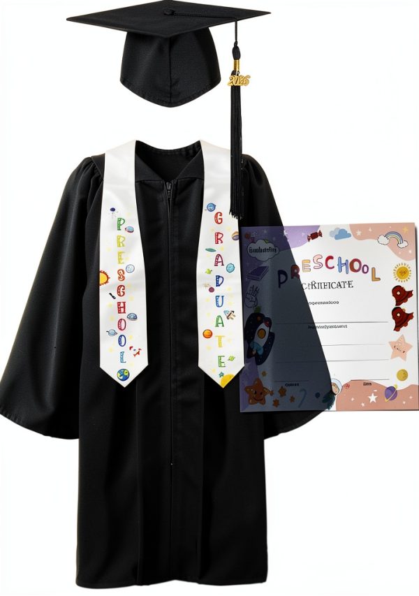Preschool Graduation Gown GraduatePro Polyester-0