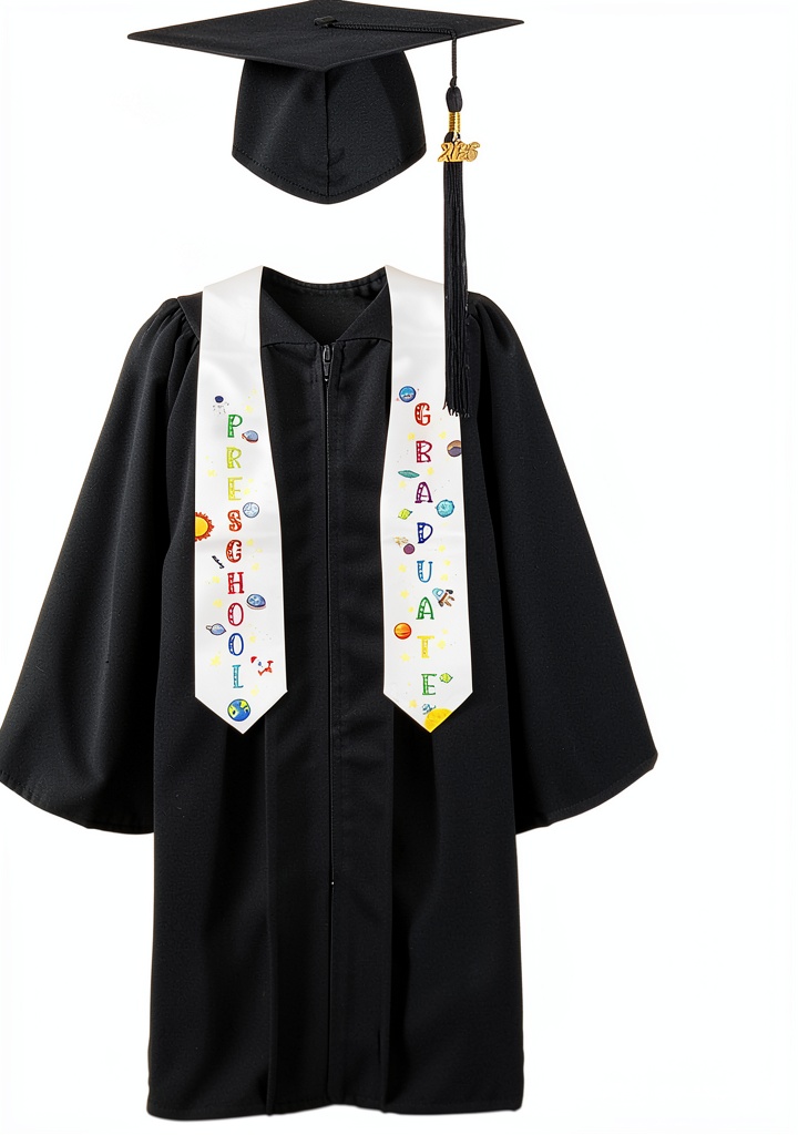 GraduatePro Preschool Graduation Gown Set in multiple colors