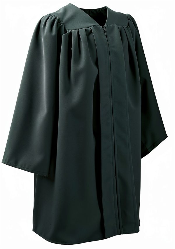 GraduatePro Boys Graduation Gown Set Matte Polyester Cap-0