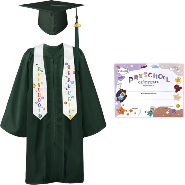 GraduatePro Preschool Gown Matte Polyester Unisex-0
