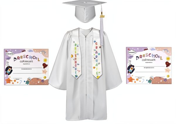 GraduatePro Preschool Gown Matte Polyester Unisex-0