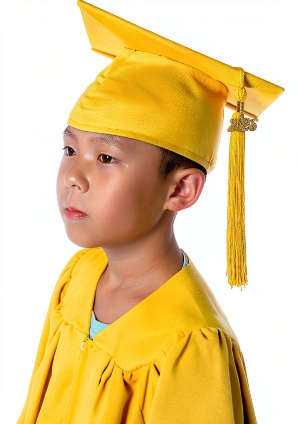 GraduatePro Preschool Cap Gown Set Polyester Breathable Kids-2