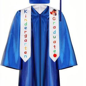 Retisee Kindergarten Graduation Gown Set Polyester Material-0
