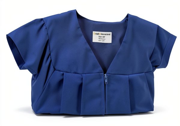 GradClassical Graduation Gown Set Breathable Polyester-2