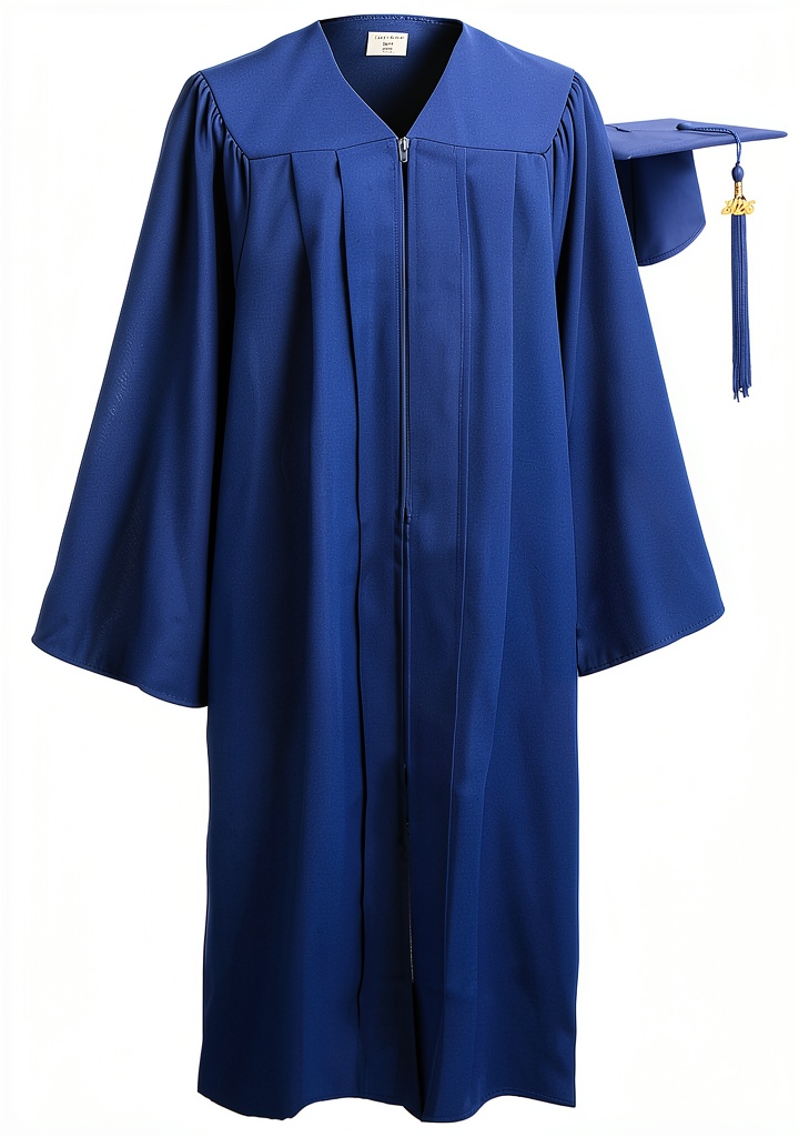 GradClassical Graduation Gown Set displayed on a mannequin