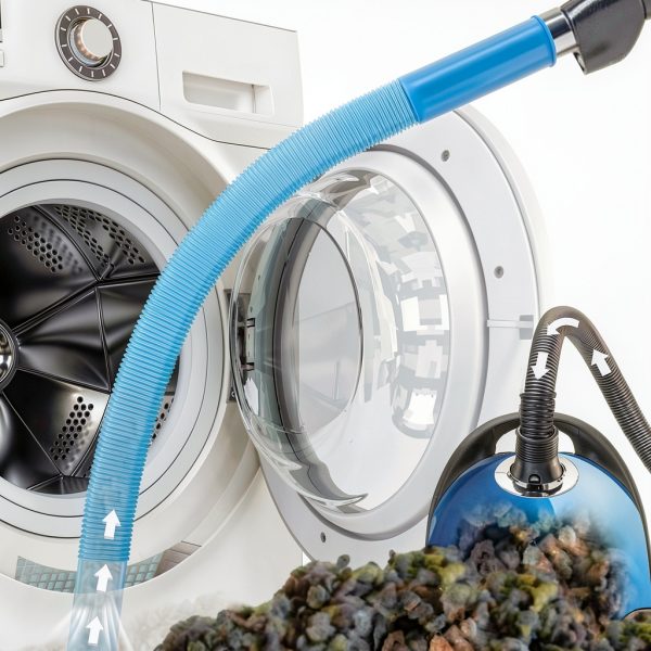 PetOde Universal Dryer Lint Vacuum Attachment Blue 31.5 Inch-0