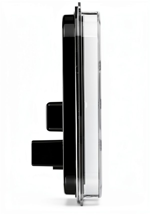 Maxxima 3x5 White Rectangular Backup Light with Red Tail Glow Edge-9