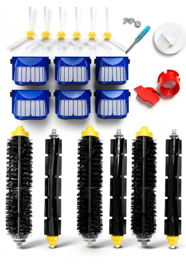 loveco Roomba Vacuum Attachment Plastic Brush Kit-0