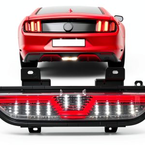 KEWISAUTO Mustang 2018-2021 LED Tail Light Assembly Polycarbonate-0