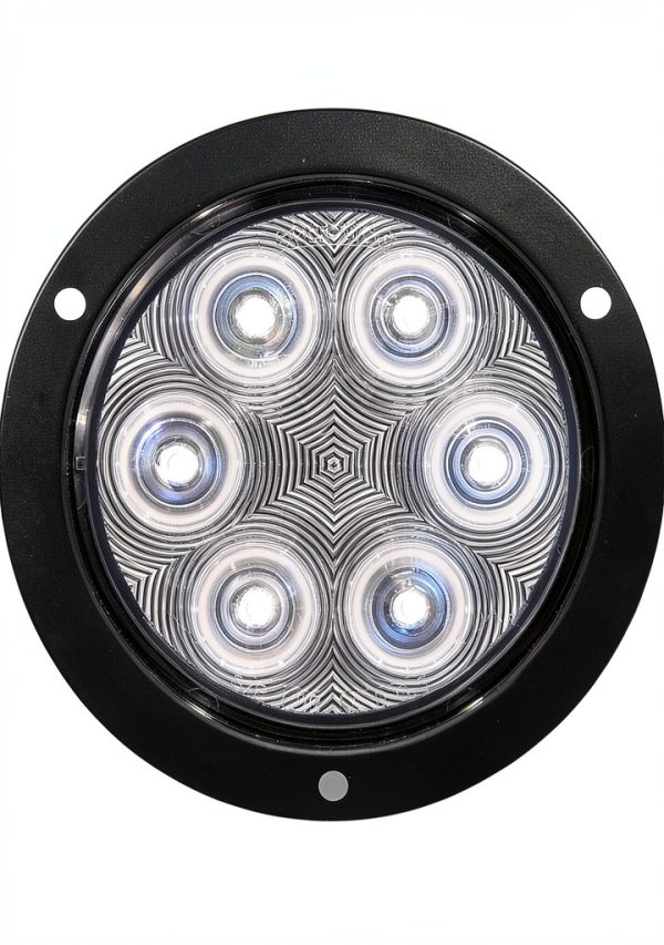 Optronics LED Backup Light Assembly BUL06CFMBP Waterproof 4" Round-0