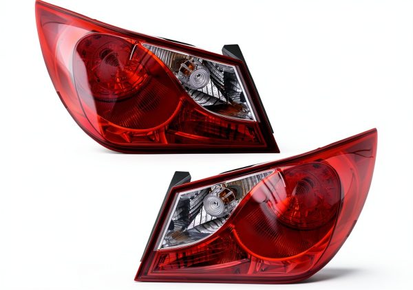 Tail Light Evan Fischer Red for 2011-2014 Hyundai Sonata High Beam-0
