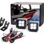iJDMTOY LED Rear Backup Light Kit for Polaris RZR 900/1000 3‑Inch-0
