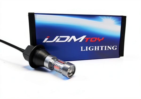 iJDMTOY LED Backup Light Bulb for 6th Gen Chevy Camaro 2016‑2024 White-1