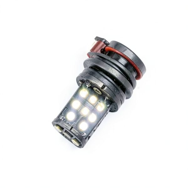 LED Rear Backup Light Bulb iJDMTOY P21W 7506 1156 S25 2 Pack White-7