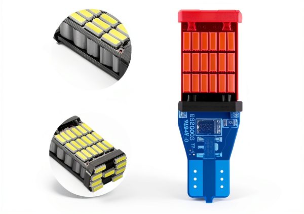 RA RAYHOO 10W White Backup Reverse Light Assembly 2 Pack CANbus Error-2