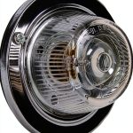 Blazer International 3-1/4" Round Back Up Light Waterproof Clear-0