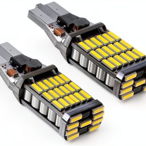 RA RAYHOO 10W White Backup Reverse Light Assembly 2 Pack CANbus Error-0