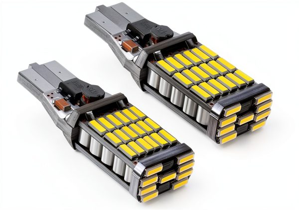 RA RAYHOO 10W White Backup Reverse Light Assembly 2 Pack CANbus Error-0