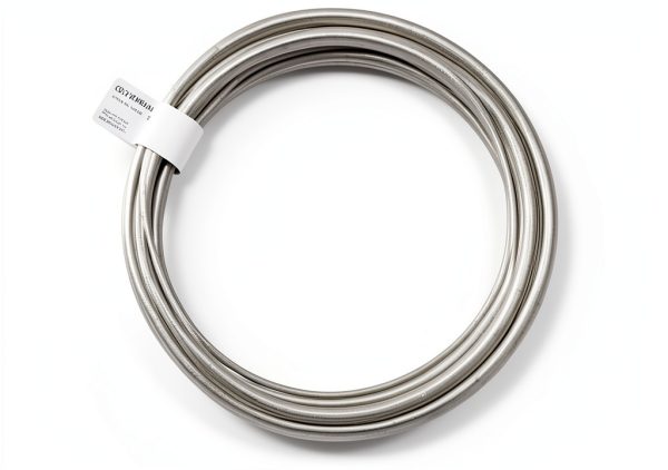 Hillman Aluminum Guy Wire #9 50 ft Polished Silver – Model 123150-0