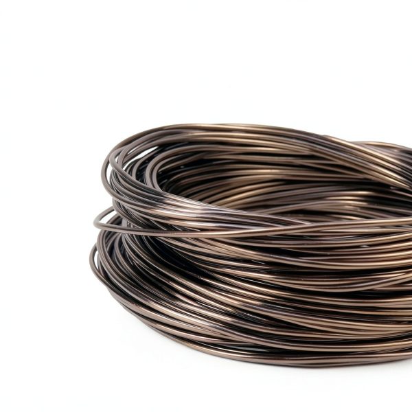 Semetall Anodized Aluminum Wire 2mm Training Wire for Plants Brown-2