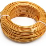 Aluminum Wire 480g 1.5mm Gold Soft Flexible Craft Wire by AMIMI-0