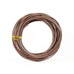Semetall Anodized Aluminum Wire 2mm Training Wire for Plants Brown-0