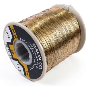 Aluminum Wire 0.0403" Dia 678.4 ft Spool MALIN COMPANY 01-0403-001S-0