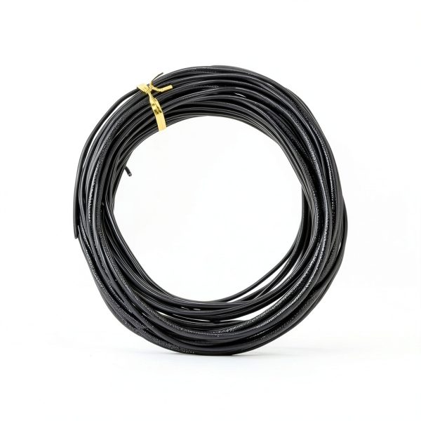 Semetall Anodized Aluminum Wire 2mm,Training Wire for Plants Support,Black-0