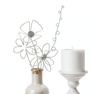 Decorative Aluminum Wire by Ashland 5yd 12ga for Floral Arrangements-0