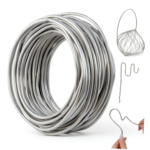 Flexible Aluminum Wire by Tofficu Bendable Craft Wire for Jewelry-0