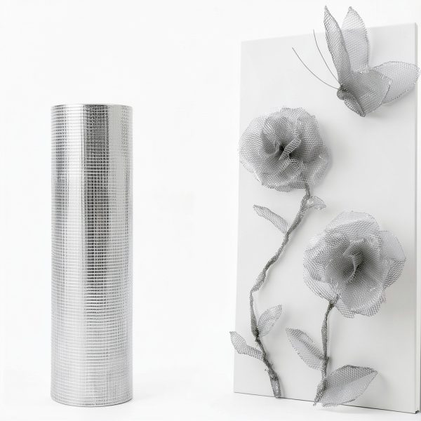 Aluminum Wire Mesh Roll 15.7" x 16.4' SOTEE Clay & Window Screen-2