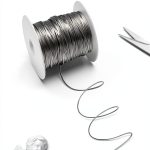 Anodized Aluminum Craft Wire 0.8mm 196ft 20 Gauge Silver Jewelry-0