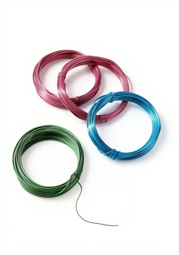 131.23ft 18 Gauge Round Aluminum Wire by CraftPro – Bendable DIY Wire-0