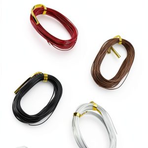 131.2ft 20 Gauge Anodized Aluminum Wire – Mixed Color Flexible 0.8mm-0