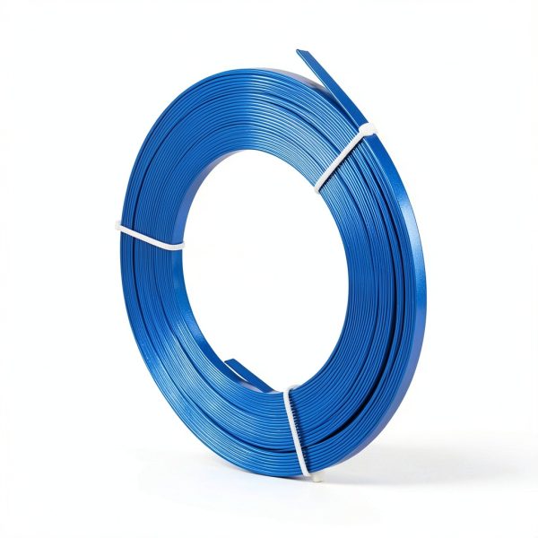 Flat Aluminum Wire 32.8ft Bendable Craft Wire 5mm Wide Royal Blue-6