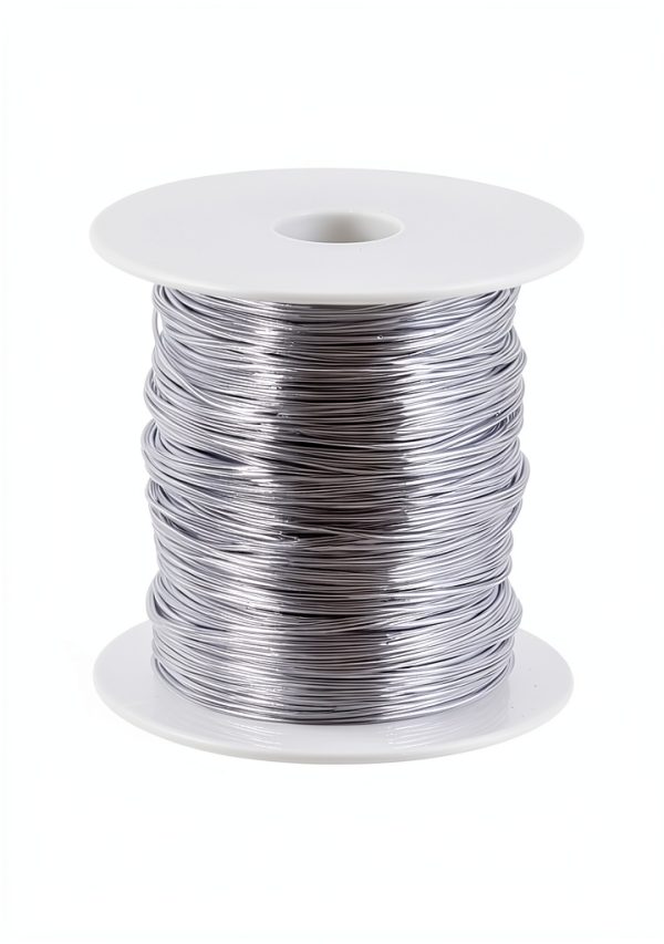 Anodized Aluminum Craft Wire 0.8mm 196ft 20 Gauge Silver Jewelry-1