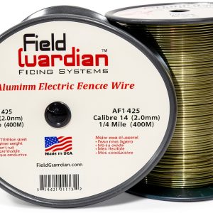 Aluminum Wire 14-Gauge Field Guardian by Farm Supply - 1/4 Mile Silver-0